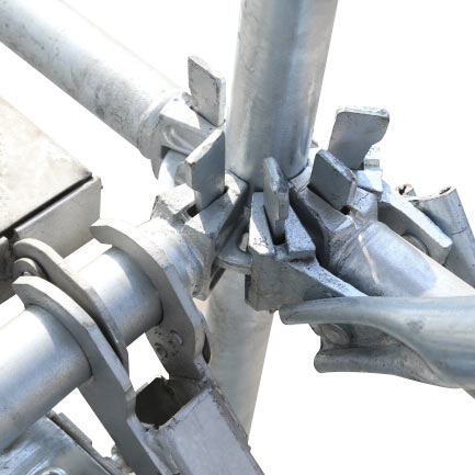 盤扣腳手架，北京盤扣式腳手架，盤扣式腳手架租賃的應用(圖1)